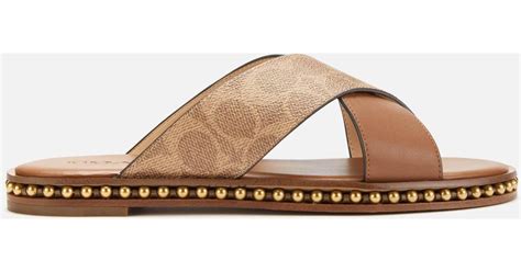 cheap coach sandals